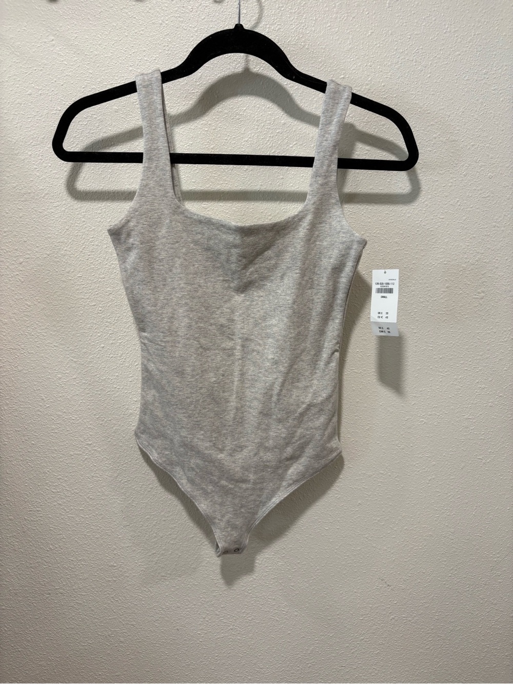 NWT A&F Heather gray body suit